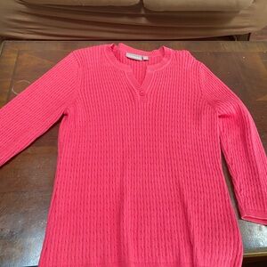 Women's coral Sweater